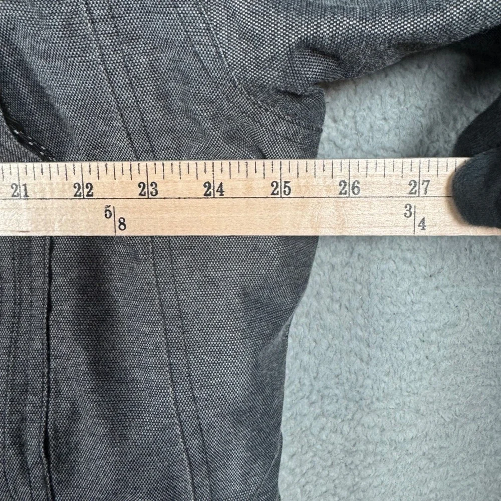 The North Face Goose Down McMurdo Parka Men XL Gray HyVent Hooded Fur Coat Heavy